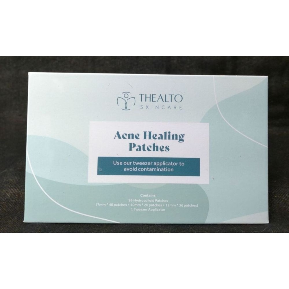 THEALTO Acne Patches, Hydrocolloid Invisible Blemish Cover, 96 patches